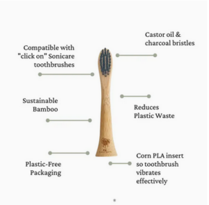 4-pack Electric Toothbrush Replacement Head - Image 2