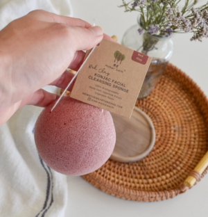 Konjac Sponge | Red Clay