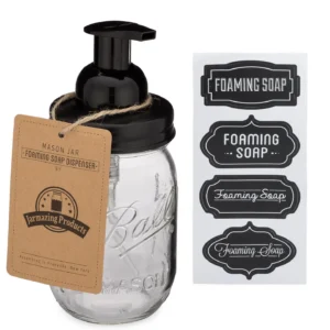 Jarmazing Farmhouse Style Foaming Soap Dispenser